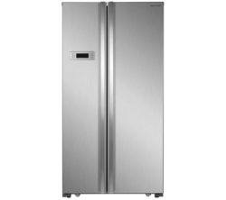 KENWOOD KSBSX17 American-Style Fridge Freezer - Inox
